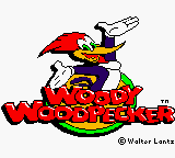 Woody Woodpecker (Europe) (En,Fr,De,Es,It) Title Screen